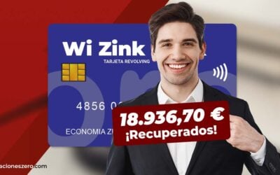 Sentencia a Wizink devuelve 18.936€