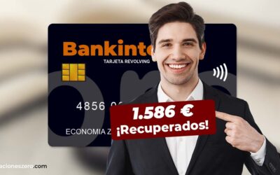 Condena a Bankinter por tarjeta revolving. Devuelve 1.586€