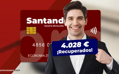 Santander condenado a devolver 4.028€ de una tarjeta BOX GOLD