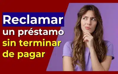 ¿Reclamar un préstamo sin devolver el dinero que te prestaron?