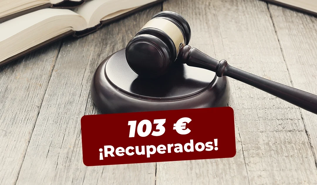 Sentencia Dinevo devuelve 103 €