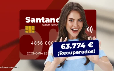 Banco Santander devuelve 63.774€ a un cliente