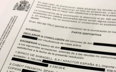 Ley de Segunda Oportunidad: 47.000€ Exonerados en Tenerife