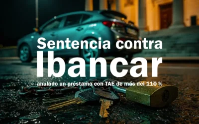 Ibancar usura: anulado un préstamo con TAE de más del 110 %